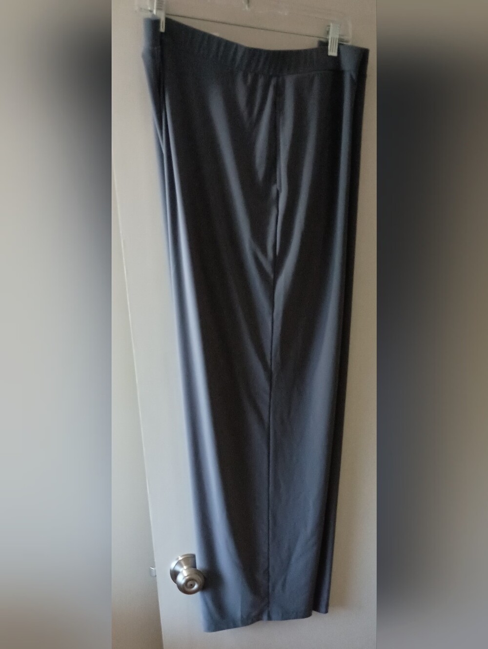 Susan Graver Liquid Knit Gray Pants